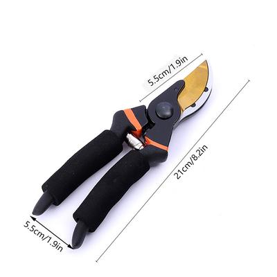 Heavy Duty Pruning Shears with Thickened SK5 Steel Blade, Effort-Saving Garden Branch Cutter for Thick Stems, Orchard, Nursery, and Landscaping Use