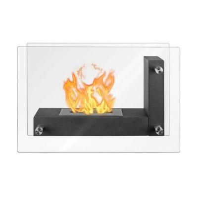 FFB830 Tisch Bioethanol Kamin schwarz - Qlima Image