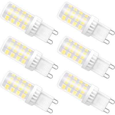 Ersandy - Nicht dimmbare G9-LED-Lampe, 4 w, entspricht 40 w Halogenlicht, Kaltweiß 6000 k, 480 lm, Image