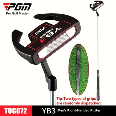 TEMU Pgm Tug072 Golf Men's Putter Golf Cue With Alignment Lines Men's Golf Putter Image