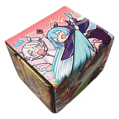 Yugioh Laundry Dragonmaid Deck Box Yu-Gi-Oh! WS TCG OCG TCG Sammelkarten Pu-Leder Aufbewahrungsbox Image