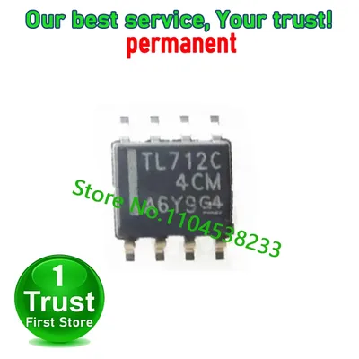 10PCS/LOT TL712 TL712CPS TL712CPSR T712 SOP8 TL712C TL712CDR Trust First in stock