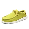 Mode Nicht-Leder Casual Schuhe Männer Sommer Loafer für Mann Boot Schuhe Freizeit Slip-on Leinwand