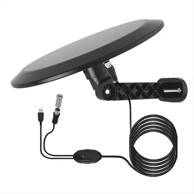 NEUE neue Outdoor-TV-Antenne, verstärkte HDTV-Digitalantenne, 10 m, hochwertiges Koaxialkabel, Outdoor-/Indoor-TV Anteena