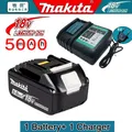 Batteria Makita originale 18V 5Ah + caricabatterie Cacciavite Makita BL1860 BL1850B BL1850 BL1840 BL1830 batteria ricaricabile