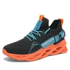 Neue große Herren fliegende gewebte Casual Sportschuhe dicke Sohle bequeme Anti-Rutsch-Kleidung hochwertige Herren Freizeit schuhe