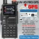 Baofeng UV-K5 PRO GPS Walkie Talkie Frequenza di copia wireless Multi banda AM DTMF Tipo-c AM FM A lungo raggio NOAA Radioamatore bidirezionale
