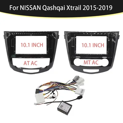 10.1 Inch Car Radio Installation Double Din DVD GPS Mp5 Plastic Fascia Panel Frame For 2014 NISSAN