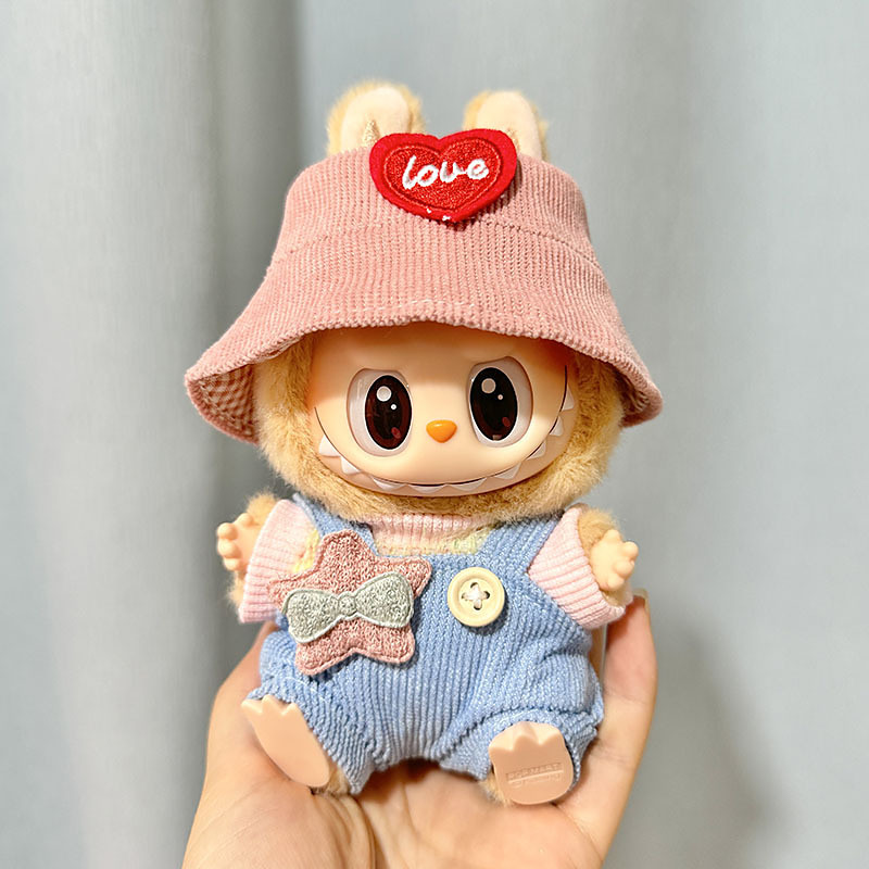 Clothes Set for 17cm Dolls Fashion Garment Accessories(No Doll) Cute Clothes Suitable for 6.69inch (17cm) Doll