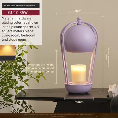 Candle Warmer Lamp,ishphso Wax Melt Warmer with Timer Dimmable, White Lily flower Lamp for Home Office Essentials, Modern Aesthetic,Contemporary, Anniversary House Warming Gift