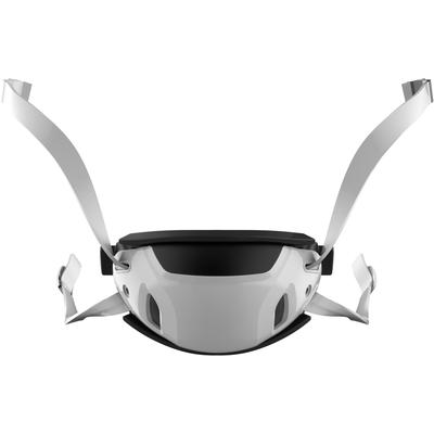 Schutt Fusion Elite Hard Cup Chin Strap White