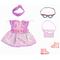Zapf Creation® 830796 - BABY born Deluxe Happy Birthday Outfit, 43 cm - Zapf