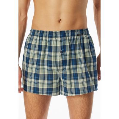 Webboxer SCHIESSER "Boxershorts Multipacks", Herren, Gr. 8, 920, sortiert 9, Webqualität, Obermaterial: 100% Baumwolle, bequem, Unterhosen, Elastischer Bund mit kleinem SCHIESSER Logo Image