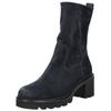 Stiefelette PAUL GREEN "Paul Green Stiefelette Veloursleder", Damen, Gr. 38, blau, Veloursleder, casual, Schuhe