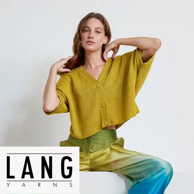 Strickanleitung – Jacke Beniko aus Lang Yarns Ananas Image