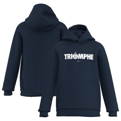 PSG Nike UCL TRIOMPHE Hoodie - Marineblau - Kinder Image
