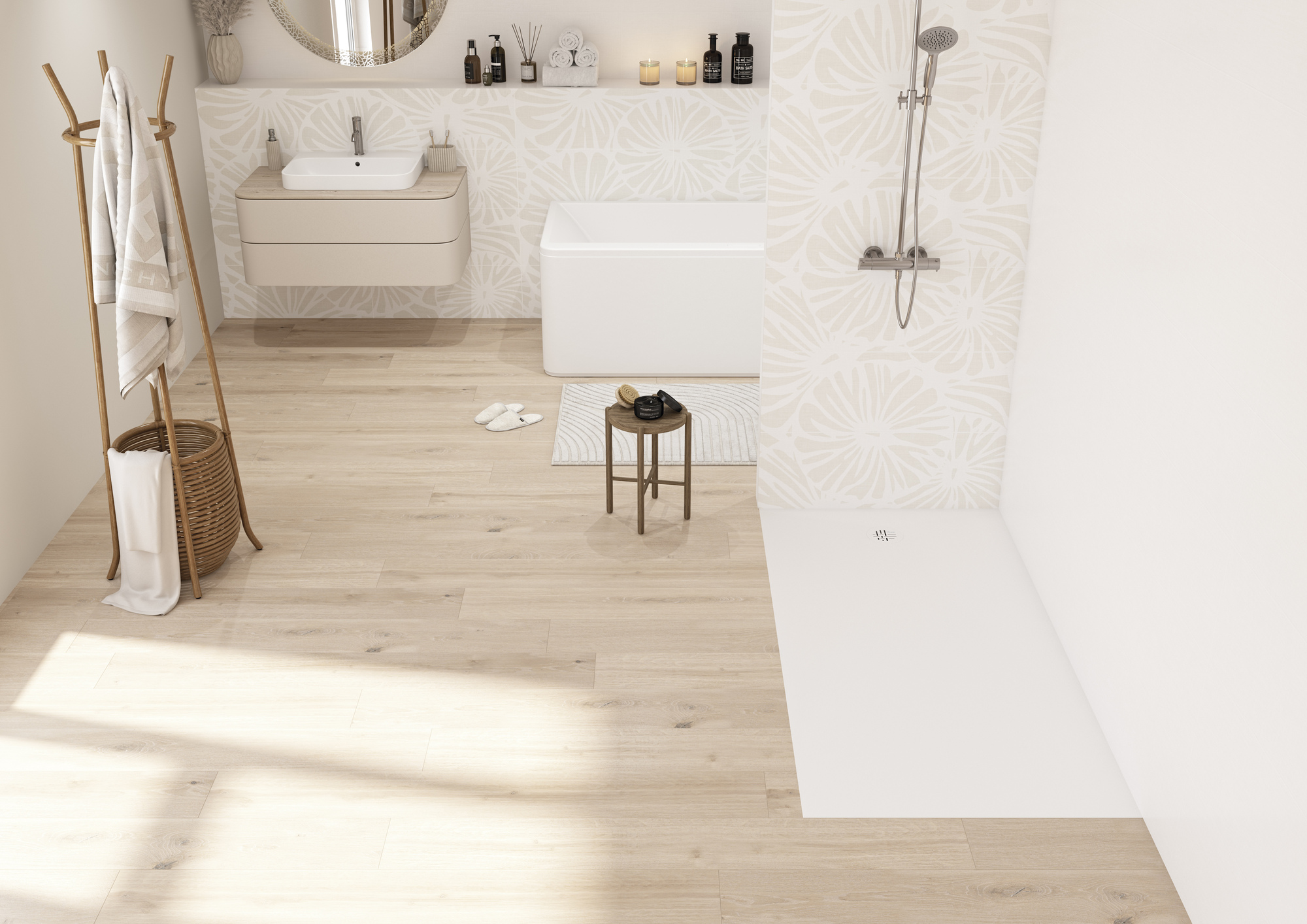 Receveur de douche KINESURF NOVA 3,5 cm 160 x 80 PN24 KINEDO RD1245AD