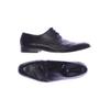 Bugatti Herren Halbschuh, Gr. 47, schwarz, Leder