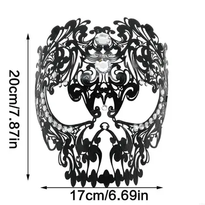 Y88a Frauen Strasssteine Gesichtsmaske Maskerade Maske Abend für Prom Ball Mask Prinzessin Mask Image