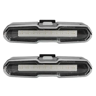 2X LED Skateboard Light Longboard Lights Skateboard Lights Fits On Any Longboards Bikes Scooters Headlights
