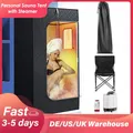Sauna à vapeur 1000W pour tente de Sauna à domicile, boîte de Sauna détox de Relaxation pour tout le corps avec générateur de vapeur 2,6 l, grand 180x85x85cm