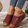 Sommer Frauen Schuhe Sandalen Nicht-Slip frauen Schuhe Slides Damen Schuhe Keil Sandalen Damen Party