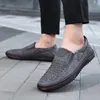 Lässige handgefertigte Herrenschuhe, klassischer und bequemer Alltagsstil, Business und Büro, Outdoor, formelle Party-Erwachsene, braune Schuhe, Größe 38–48