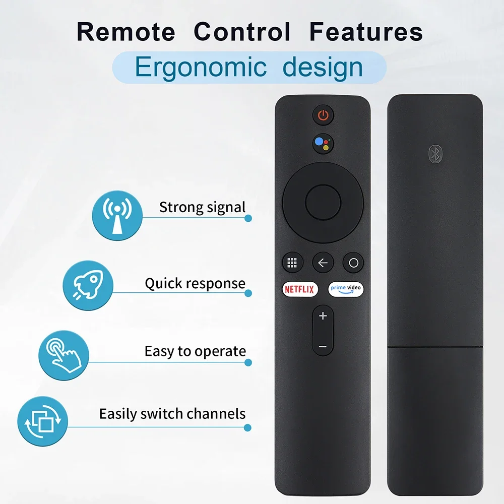 Neue Bluetooth Voice TV Fernbedienung Für MI Box S Für Xiaomi Smart TV MI 4A 4S Stick 4K 4X Android Mit Google Sprach Assistent Image