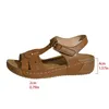 Plus Größe 43 Keil Sandalen 4 cm Frauen Sommer Neue Bequeme Nicht Slip Strand Schuhe Casual Plattform Römischen Sandalen Alias mujer