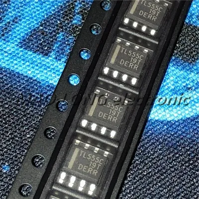 10PCS/LOT TLC555CDR SOP-8 TL555C SOP8 TLC555 SOP TLC555CD In Stock Real-time clock chip SMD brand