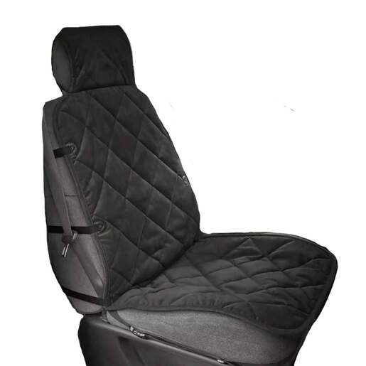 Orvis Grip Tight Quilted Bucket Seat Microfiber Dog Protector - Black