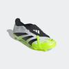 Fußballschuh ADIDAS PERFORMANCE "PREDATOR LEAGUE FOLD-OVER TONGUE FG/MG", Gr. 41, bunt (cloud weiß, core schwarz, lucid lemon), Synthetik, sportlich, Schuhe, geeignet für Rasen- und Kunstrasenplätze