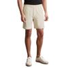 Shorts MARC O'POLO "mit feiner Waffelstruktur", Herren, Gr. XXL, Normalgrößen, weiß (linen weiß), Obermaterial: 100% Baumwolle, unifarben, casual, regular fit kurz, Hosen