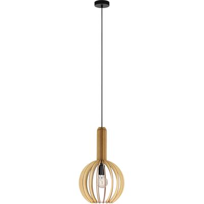 EGLO Hängeleuchte "VELASCO", schwarz, Ø 31,00cm H: 110,00cm, Lampen, Hängeleuchte in schwarz aus Stahl - exkl. E27 - 40W, Designlampe Image