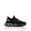 Sneaker PLEIN SPORT "The Bubble Gen.x.02 Tiger", Gr. 38, Normalschaft, schwarz (02, schwarz), Schuhe