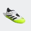 Fußballschuh ADIDAS PERFORMANCE "PREDATOR CLUB HOOK-AND-LOOP KUNSTRASENSCHUHE KIDS", Gr. 34, bunt (cloud weiß, core schwarz, lucid lemon), Synthetik, sportlich, Schuhe, geeignet für harte Untergründe Asche und Kunstrasen