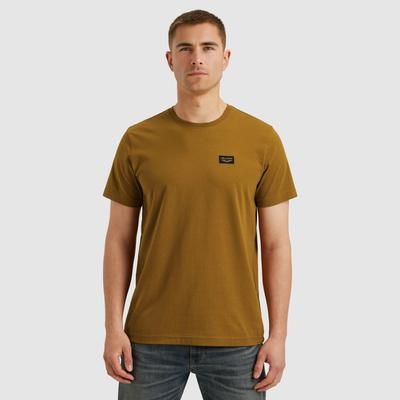 T-Shirt PME LEGEND, Herren, Gr. XXXL, golden bro, Jersey, Obermaterial: 95% Baumwolle, 5% Elasthan, normal, Rundhals, Kurzarm, Shirts, mit Logobadge Image