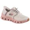 Slip-On Sneaker SKECHERS "GLIDE-STEP PRO", Damen, Gr. 40, bunt (taupe multi), Textil, sportlich, Schuhe, Slipper, Freizeitschuh mit komfortabler Heel Pillow Funktion