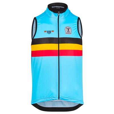 Bioracer - Belgium Icon Wind Gilet - Fahrradweste Gr S blau Image