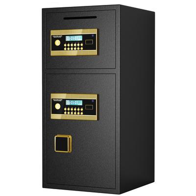 6.0 Cubic Feet Dual Door Coin-Operated Digital Security Safe with Fireproof & Waterproof Bag