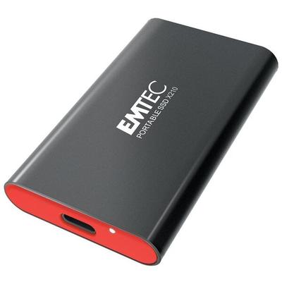 Emtec Externe Festplatte »X210 ELITE« 512 GB rot, 7x1.1x4 cm Image
