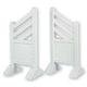 Jump Standards - Diagonal Panel - Light Grey - Smartpak