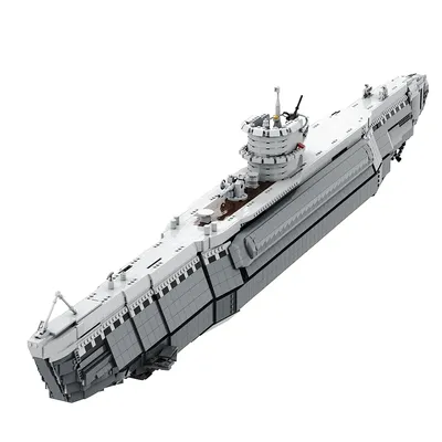 Gobricks MOC Typ VIIB U-Boot Modell U-Boot Ziegel Militär Schlachtschiff Ziegel Unterseeboot Baustein Spielzeug Für Sammeln Geschenk Image