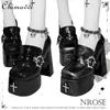 Neue High Heel Goth Subkultur Schwarz High Heels Original Uniform Plattform Schuhe Punk Stil Vielseitig Dark Girl Cos Pumps Schuhe