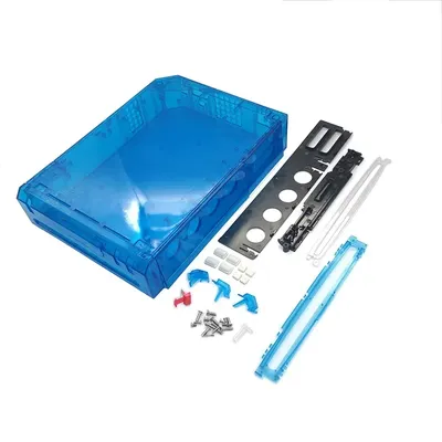 1set Pattern Full Case Cover Housing Shell With Button For Nintendo Wii With Retail Packing For Wii Console