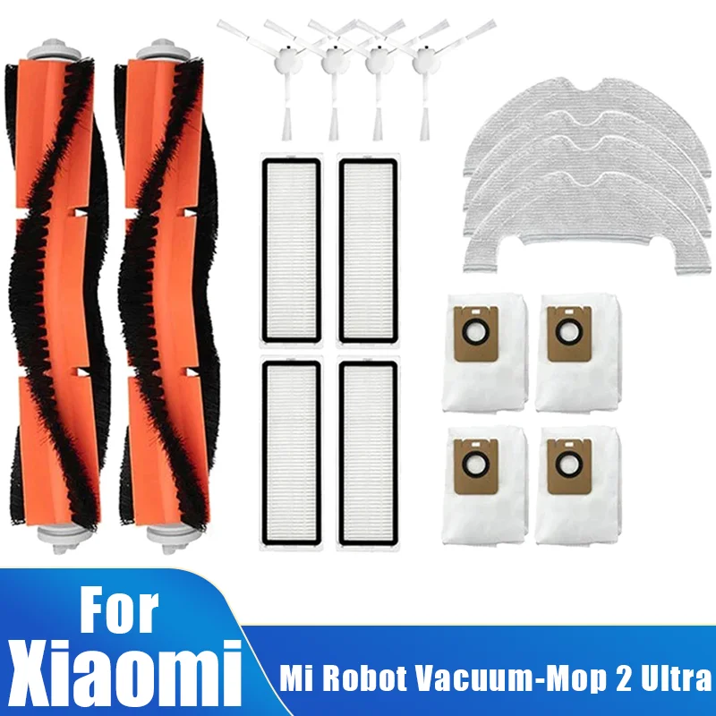 Ersatzteil für Xiaomi Mi Robot Vacuum-Mop 2 Ultra STYTJ05ZHM Roboterstaubsauger, Filter Staubbeutel Mopp Hauptseitenbürste Ersatzteile Image