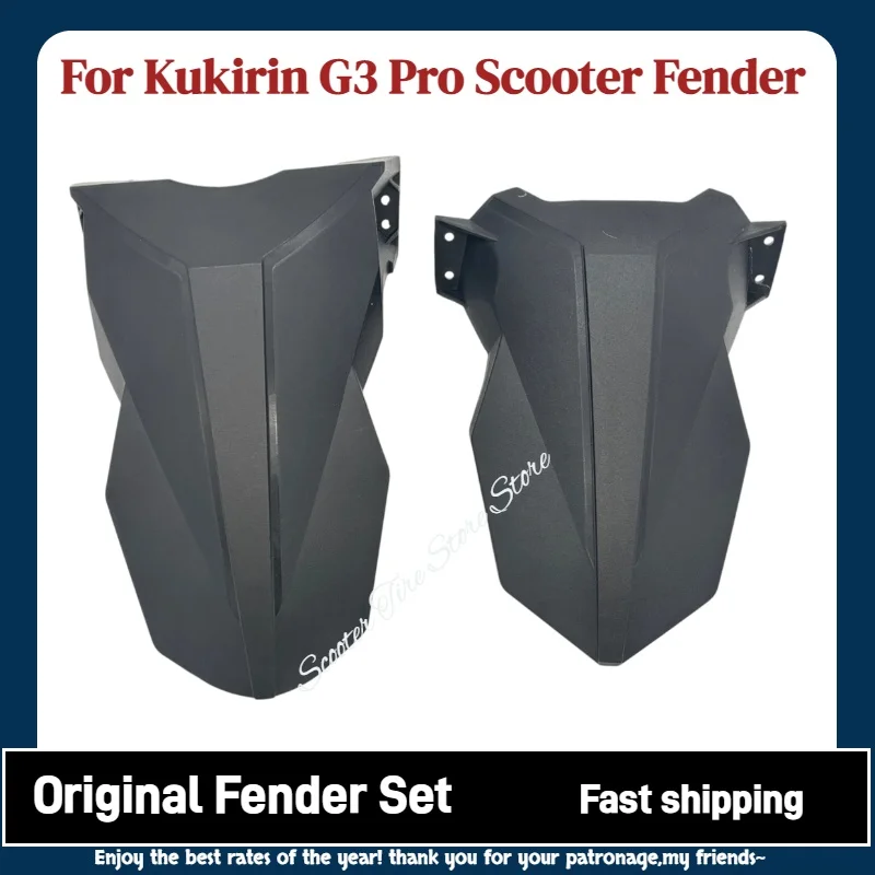 KuKirin Originale G3 pro Set Parafango Anteriore e Posteriore per KUGOO KIRIN G3 pro Scooter Elettrico Parafango Pezzi di Ricambio