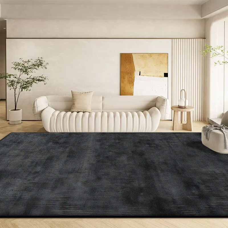 Moderne leichte Luxus-Wohnzimmerteppich-Dekoration für Zuhause, große Fläche, rutschfeste Teppiche, 200 x 300, Schlafzimmer, Lounge, einfache Reinigung, Bodenmatte Image