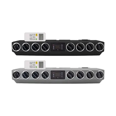 12V 24V Universal Parking Air Conditioning Auto Refrigeration 8 Vents Evaporator Assembly Cooling for Bus Van Truck RV Tractor