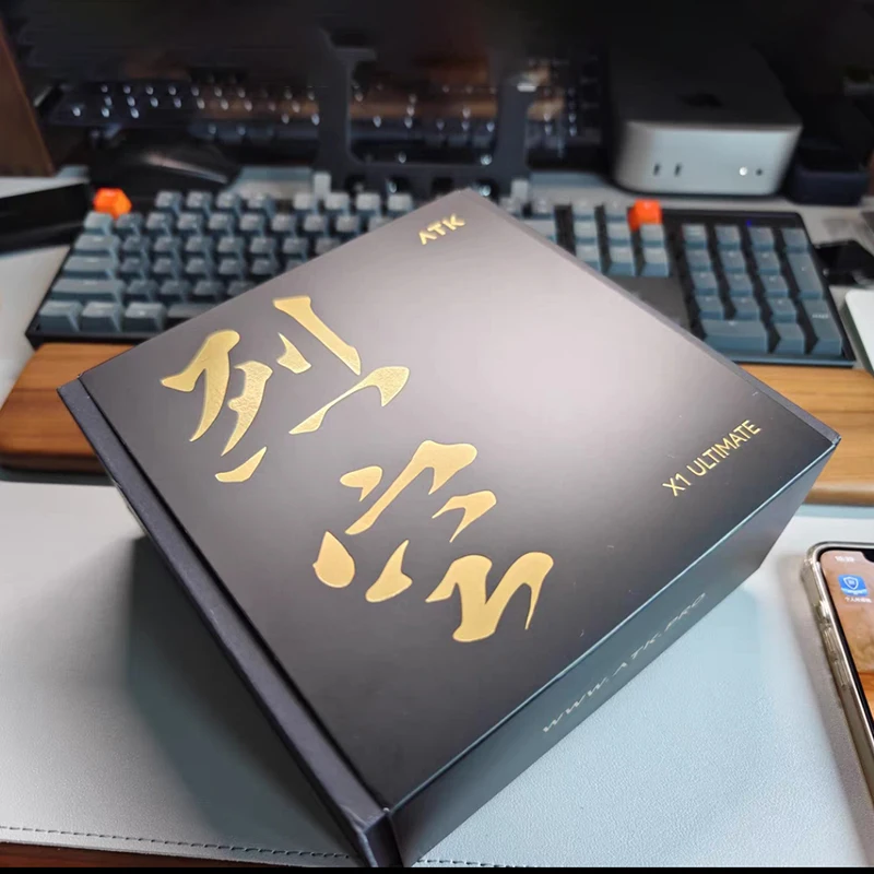 Atk Fierce Sky X1 Master Star Flink Edition Dual Mode Wireless Mouse Big Hand Ergonomische Esports Gaming Mouse Boy Geschenk Image